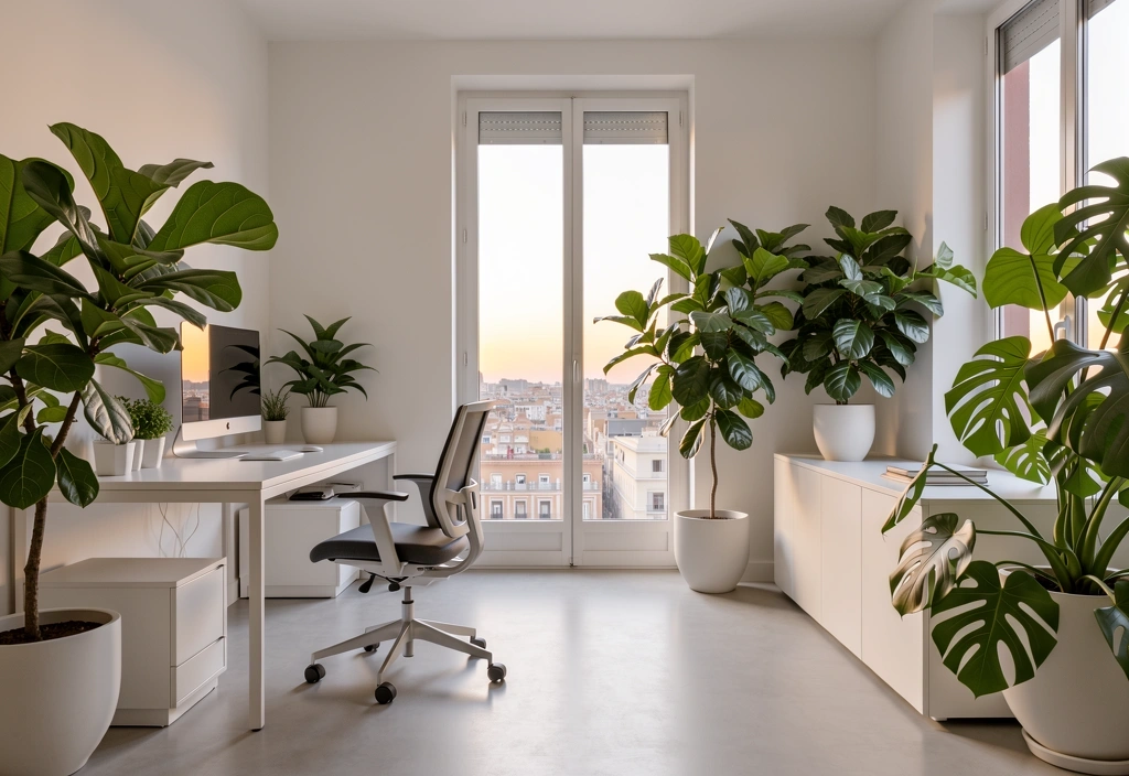 Interior minimalista diseñado para el bienestar y la movilidad